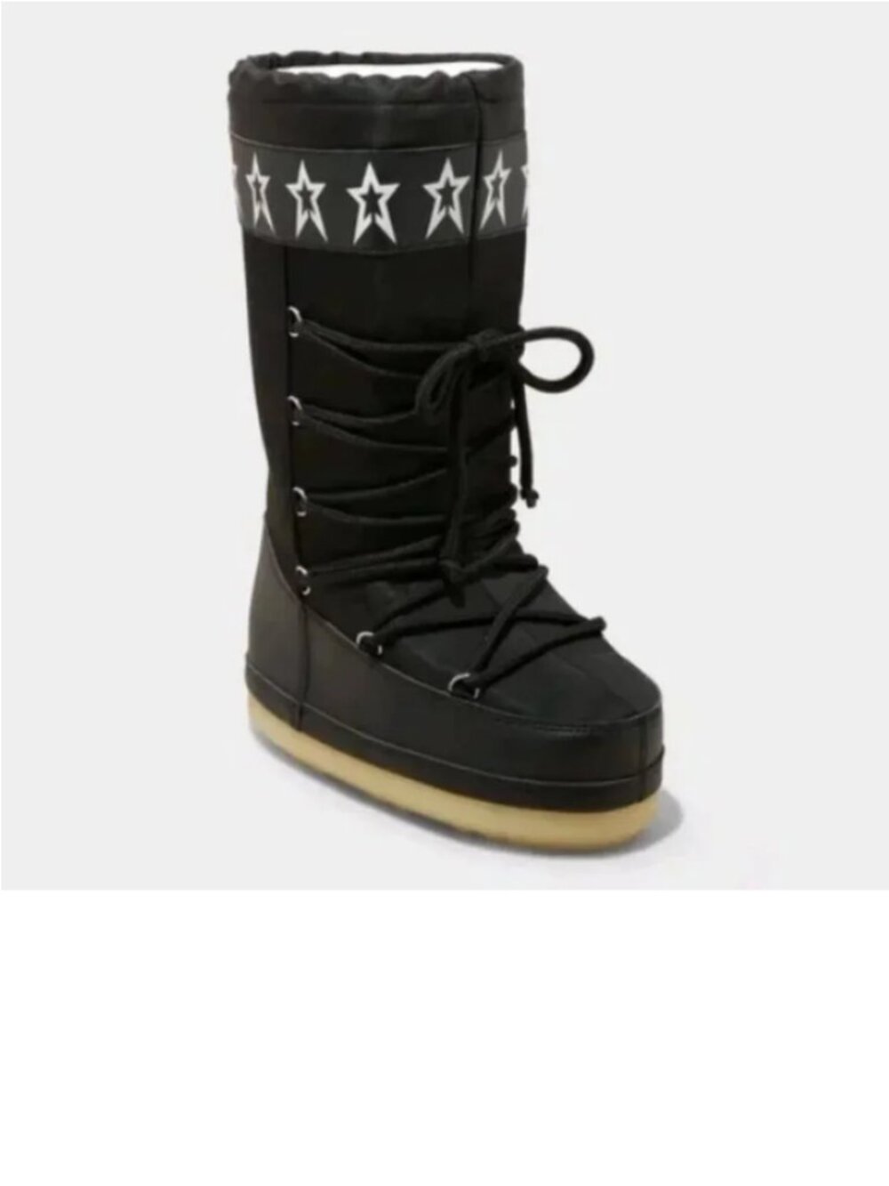 Women's Buffy Winter Boots - Wild Fable Black 9